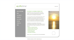 Desktop Screenshot of earthshinesolutions.com